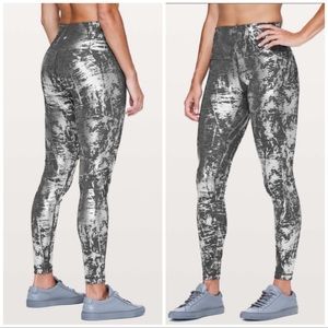 Lululemon Wunder Under Hi-Rise Tight Brindle Foil